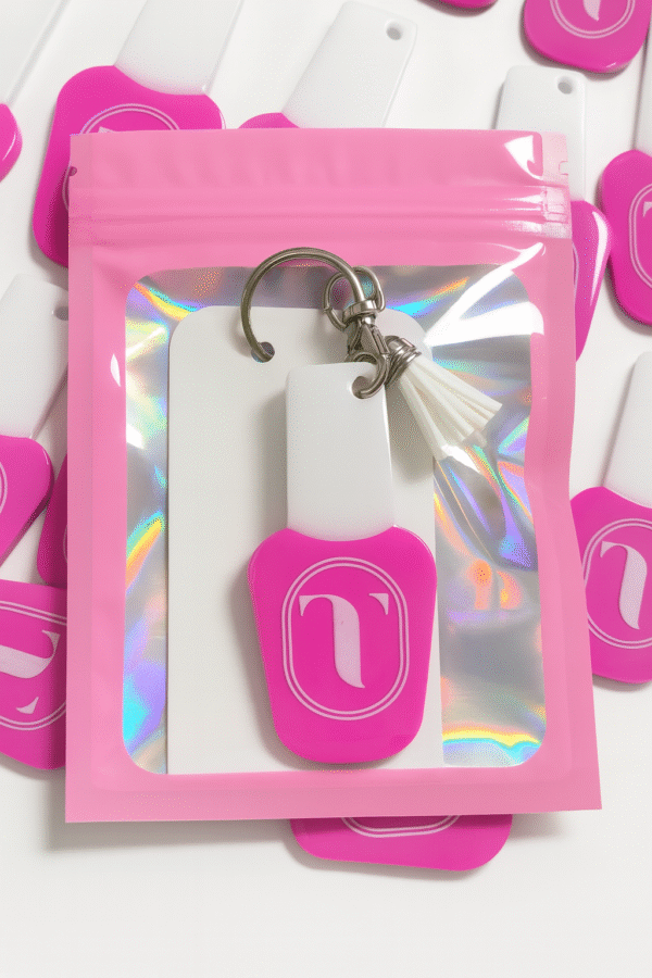 מחזיק מפתחות NFC לבונת ציפורניים